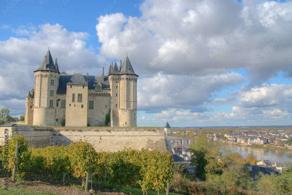 château de Saumur en HDR