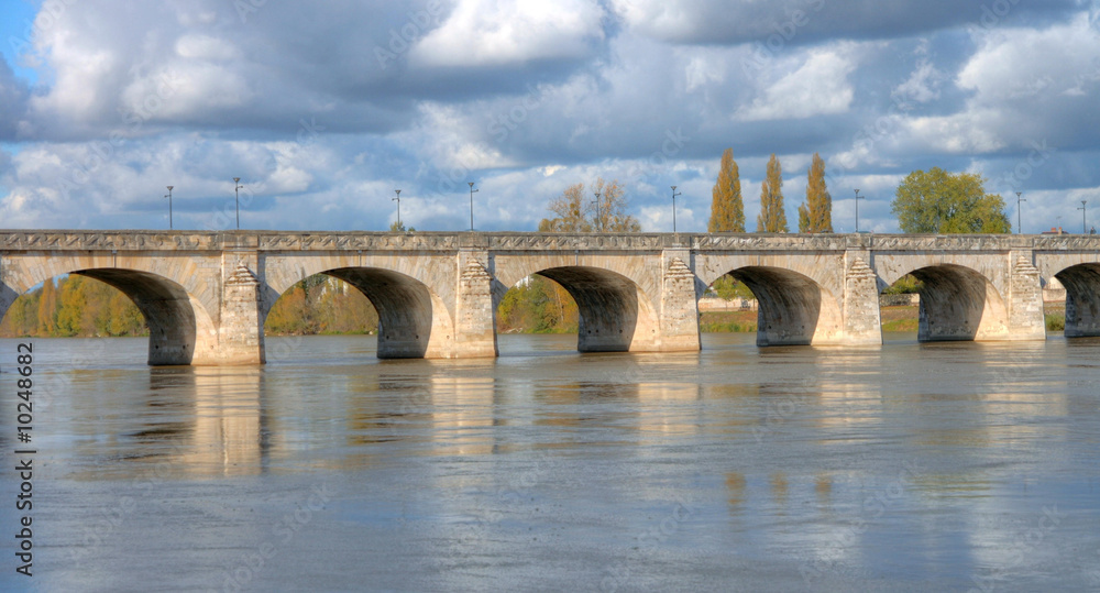 Fototapeta premium pont de saumur