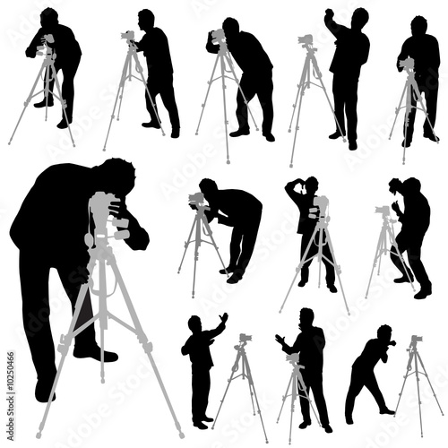 photographer silhouettes