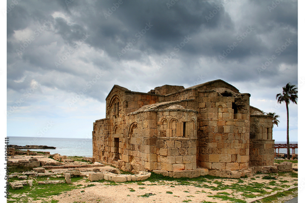 Ayios Philon ruins on Karpassia peninsula, Northern Cyprus Ayios Philon ruins on Karpassia peninsula, Northern Cyprus