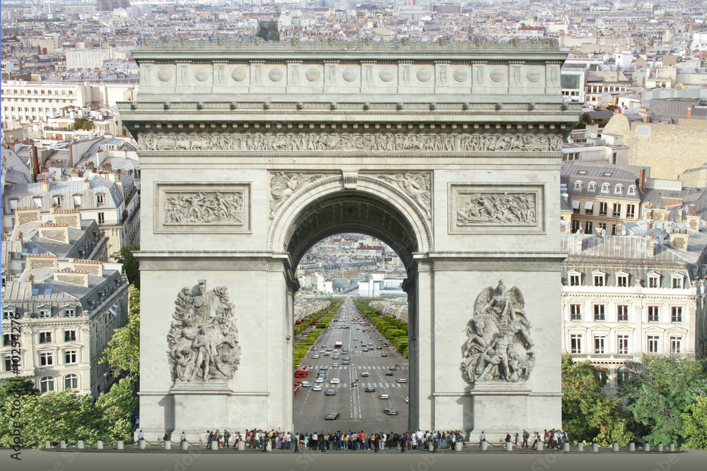 Obraz premium arc de triomphe
