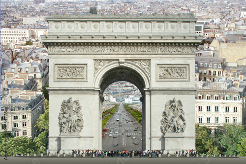 arc de triomphe photo