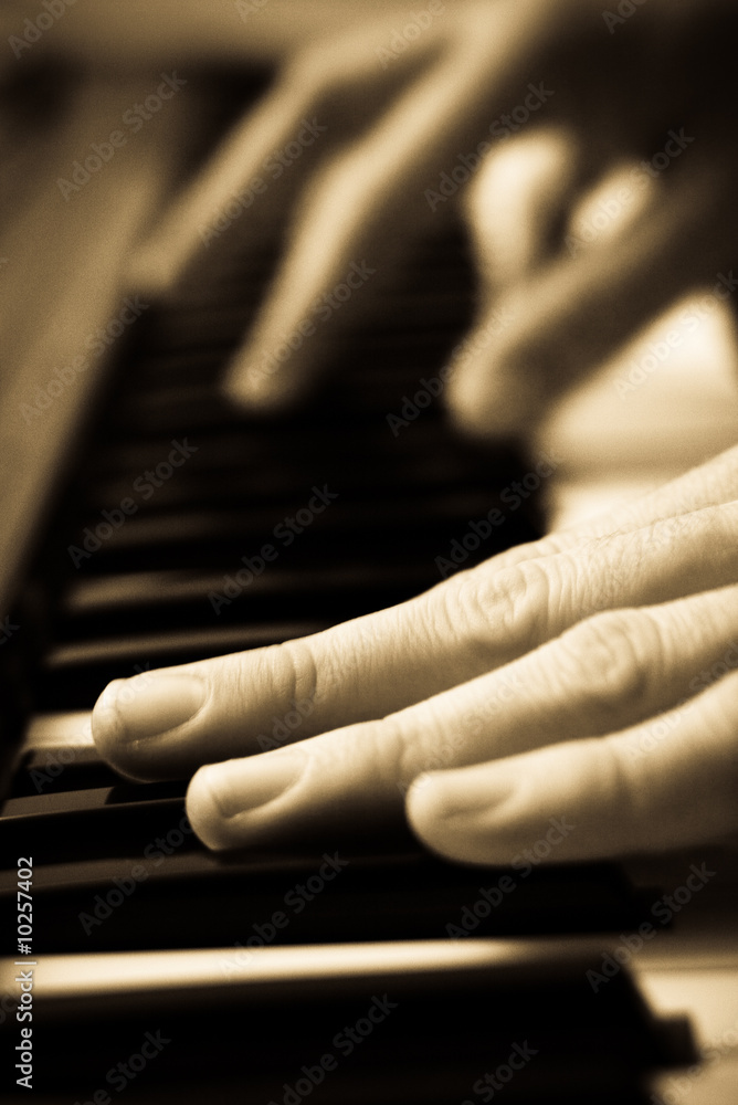 Fototapeta premium El pianista