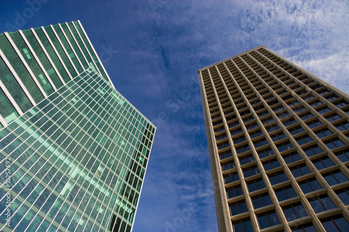 Two office buildings in Downtown Vancouver