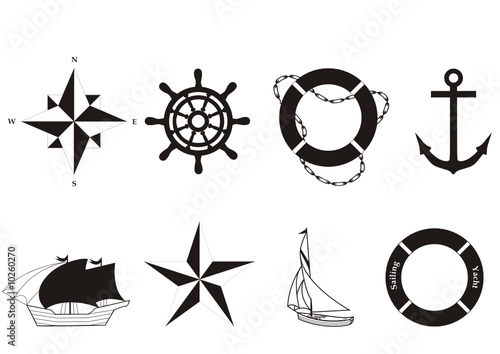 Nautical vector symbols