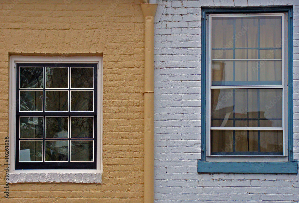 fenêtres à Washington - quartier Georgetown