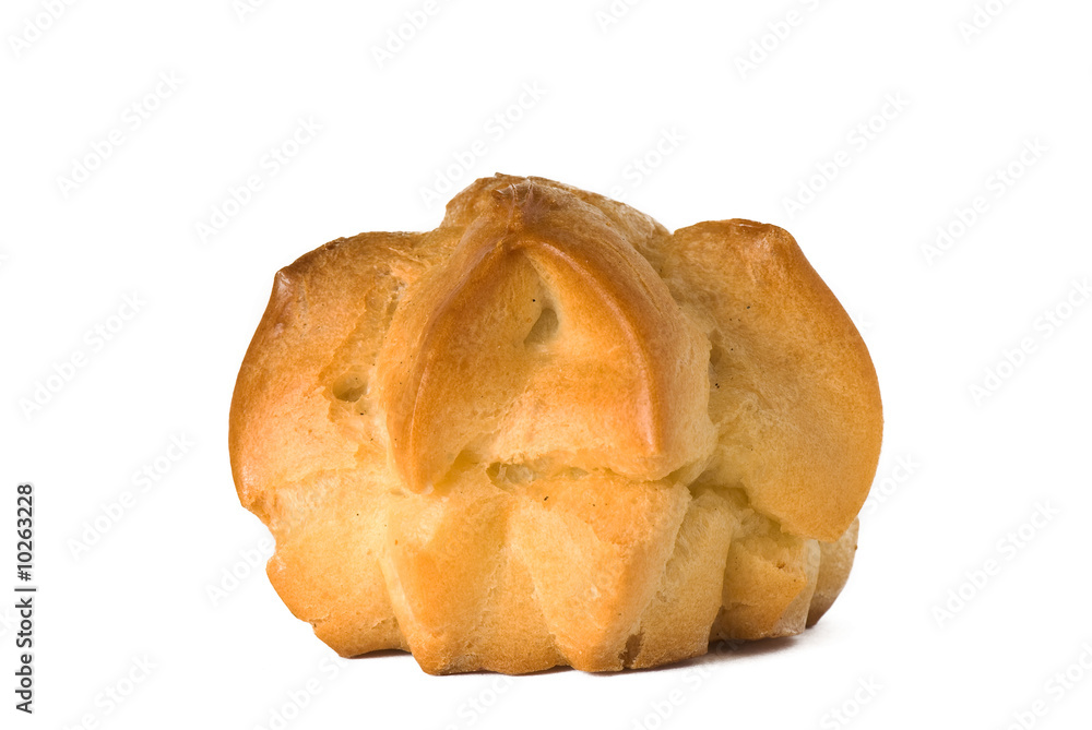 crisp more fresh pastry on a white background crisp more fresh pastry on a white background