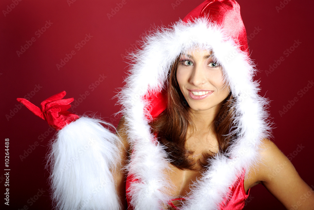 Christmas woman Christmas woman