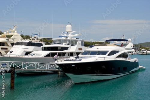 Hafen von Hamilton Island in Queensland, Australien