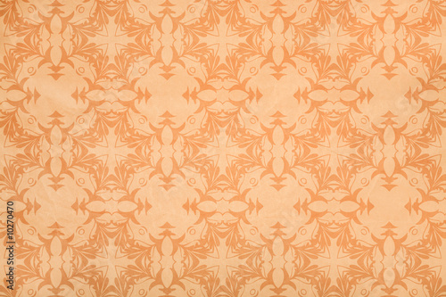paper background texture with seamless ornament pattern