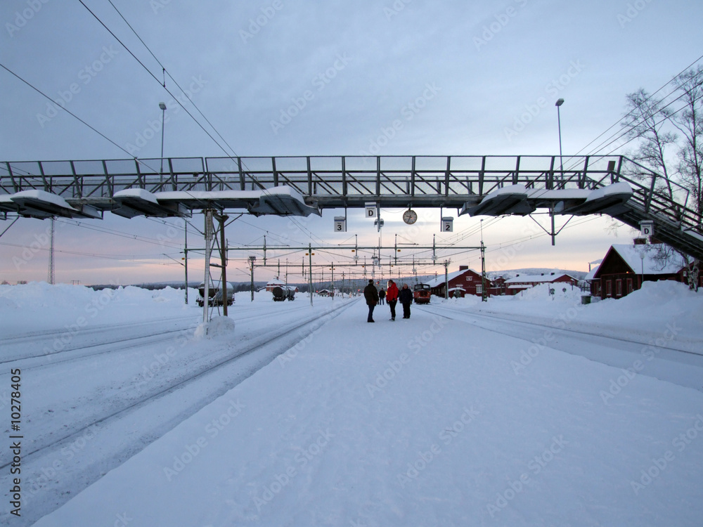 Bahnhof Gällevare