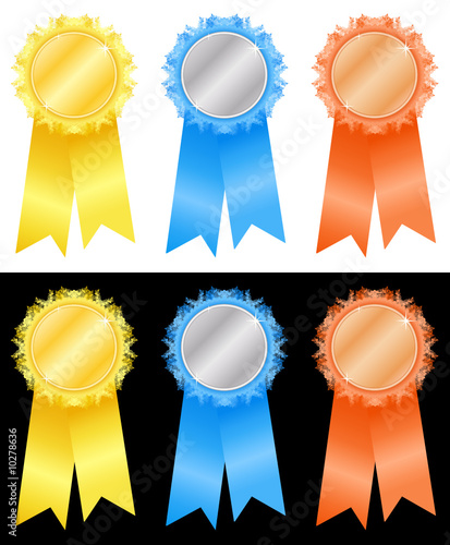 Winner's rosettes-5