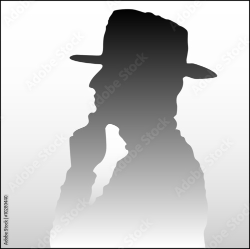 a0294 - Homme réfléchissant
