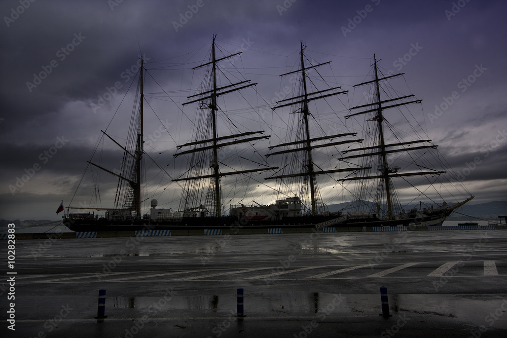 Fototapeta premium dia de tormenta