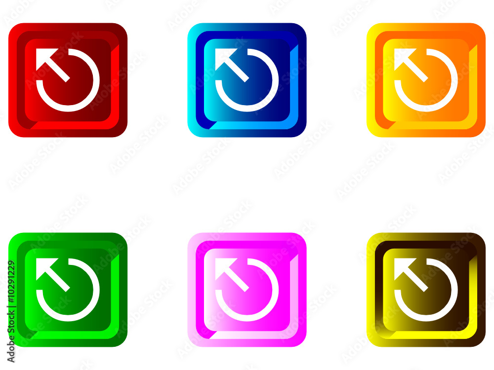 buttons with arrows buttons with arrows