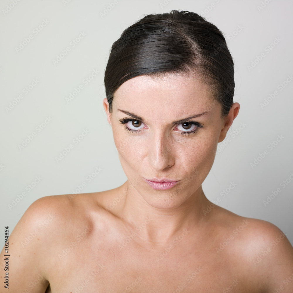 Angry woman Angry woman