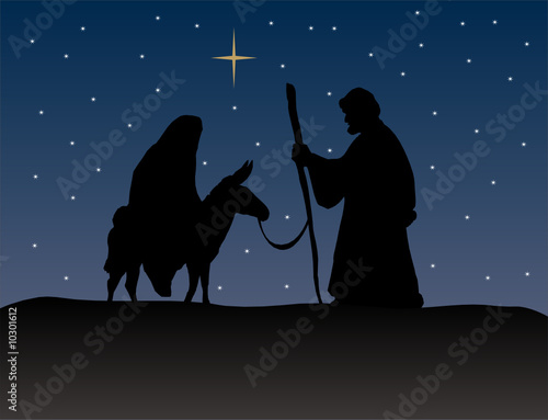 Nossa Senhora, S. José e o Menino Jesus
