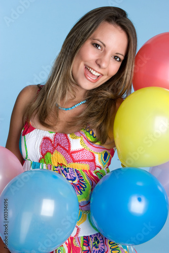 Laughing Balloon Girl