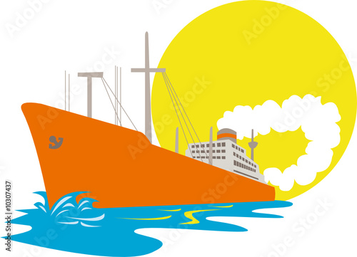Container ship