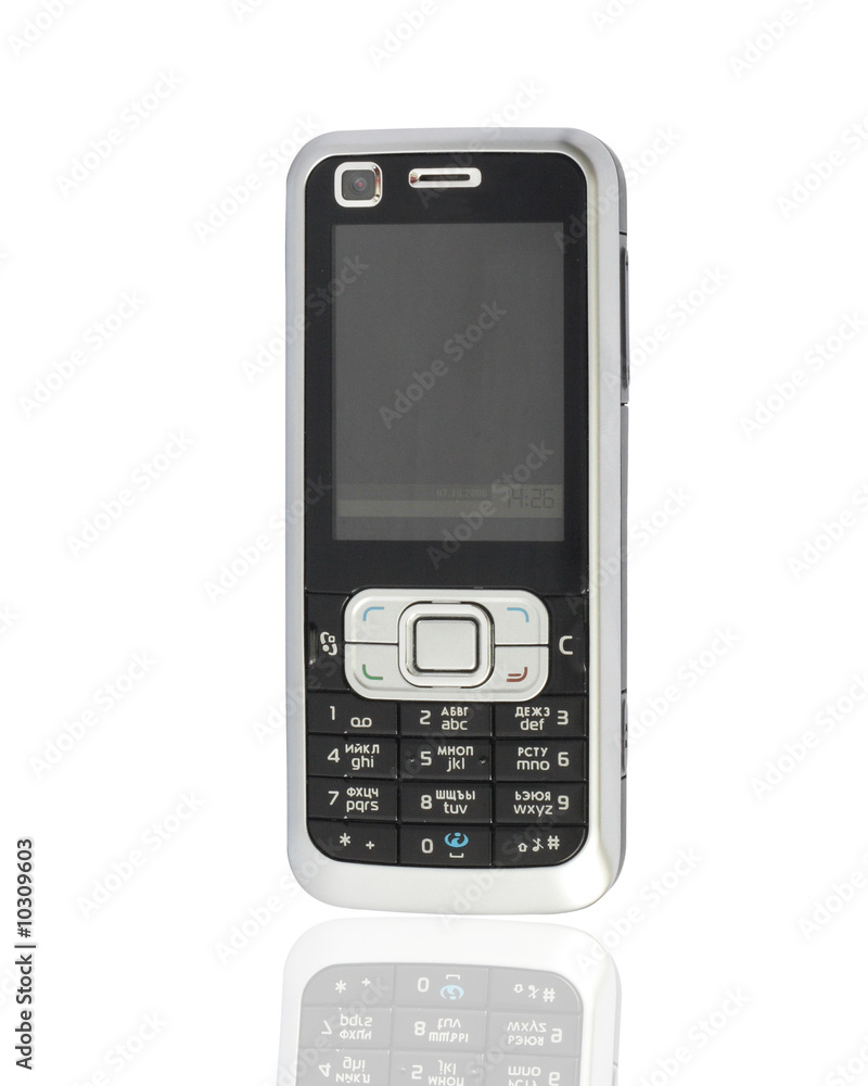 Mobil phone isolated on white background Mobil phone isolated on white background