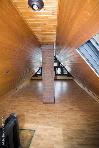 Fototapeta Naklejka Na Ścianę i Meble -  Ausgebauter Dachboden
