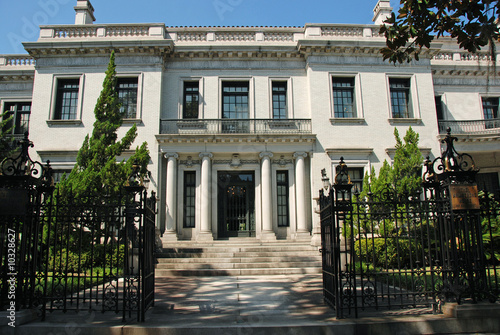Canvas Print Historic Armstrong House in Savannah, Georgia