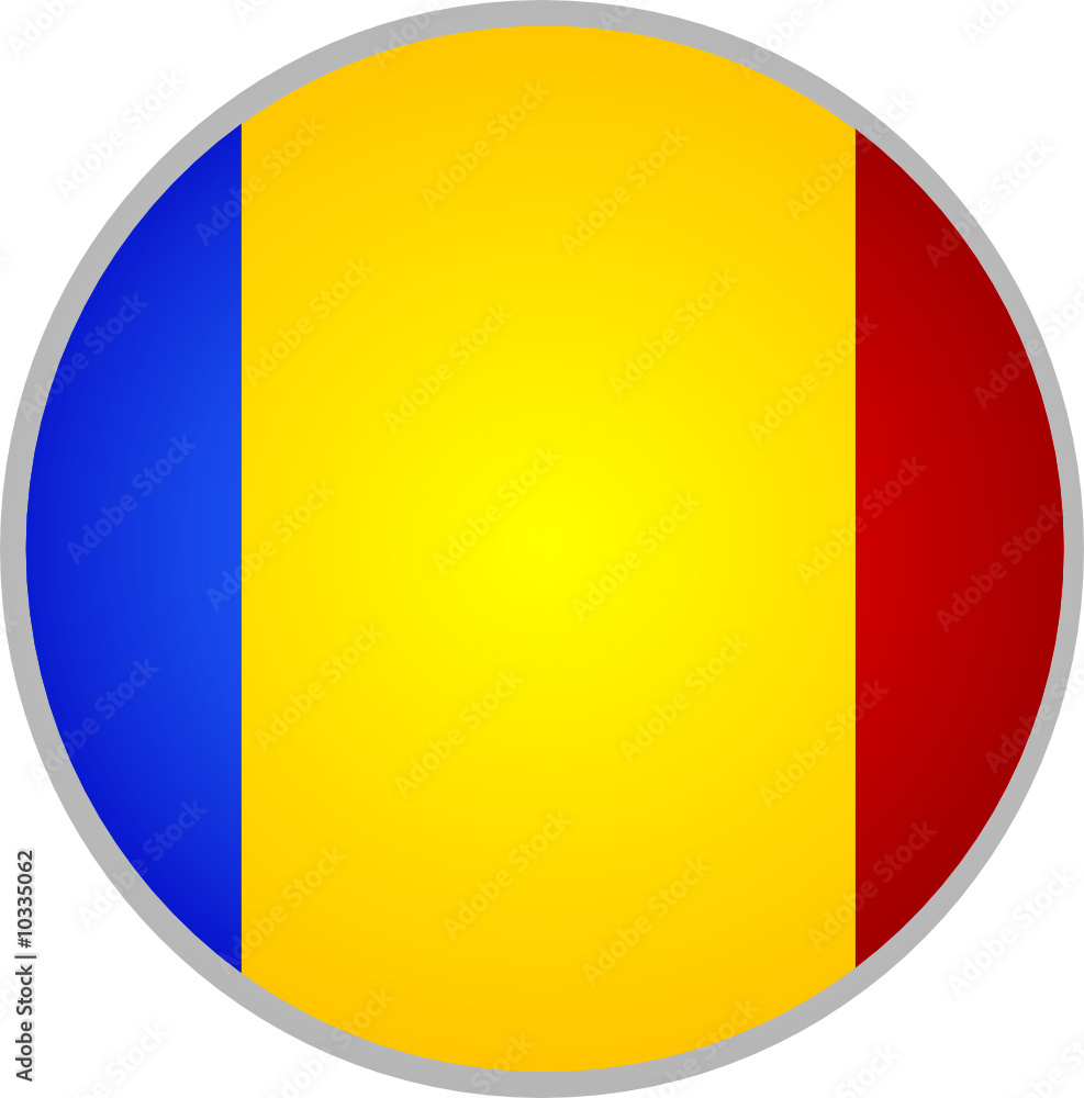 Fototapeta premium tschad flag