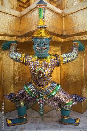 Demon Statue in Royal Grand Palace, Bangkok