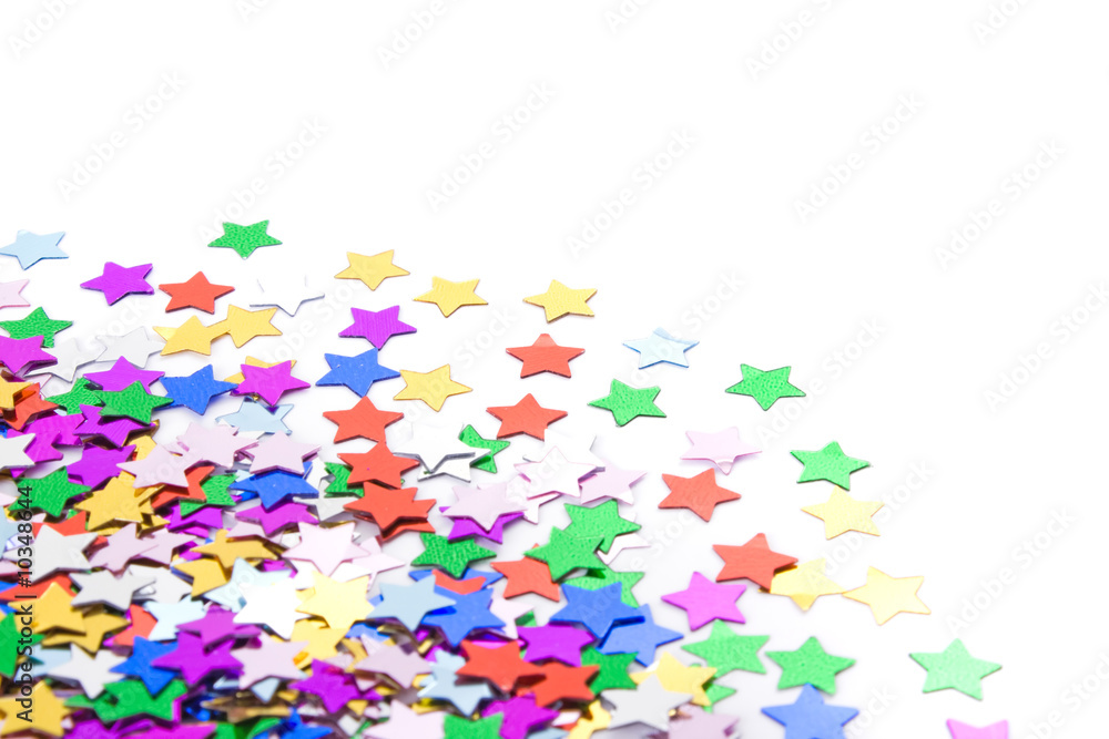 Background made with lots of colorful confettis. Background made with lots of colorful confettis.