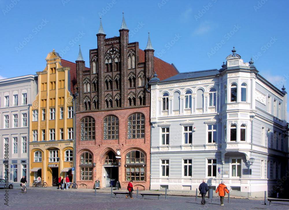 Fototapeta premium Stralsund 09-Wuflamhaus 2006