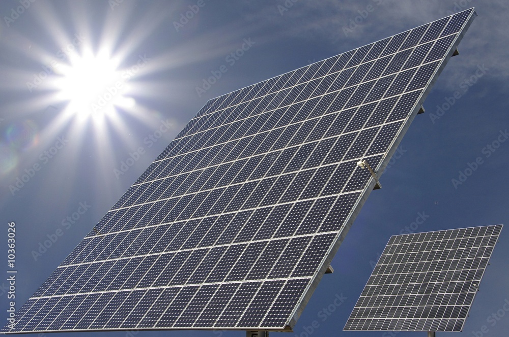 Obraz premium solaire, énergie du futur