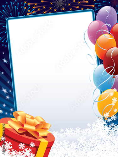Photography Carnival winter decoration