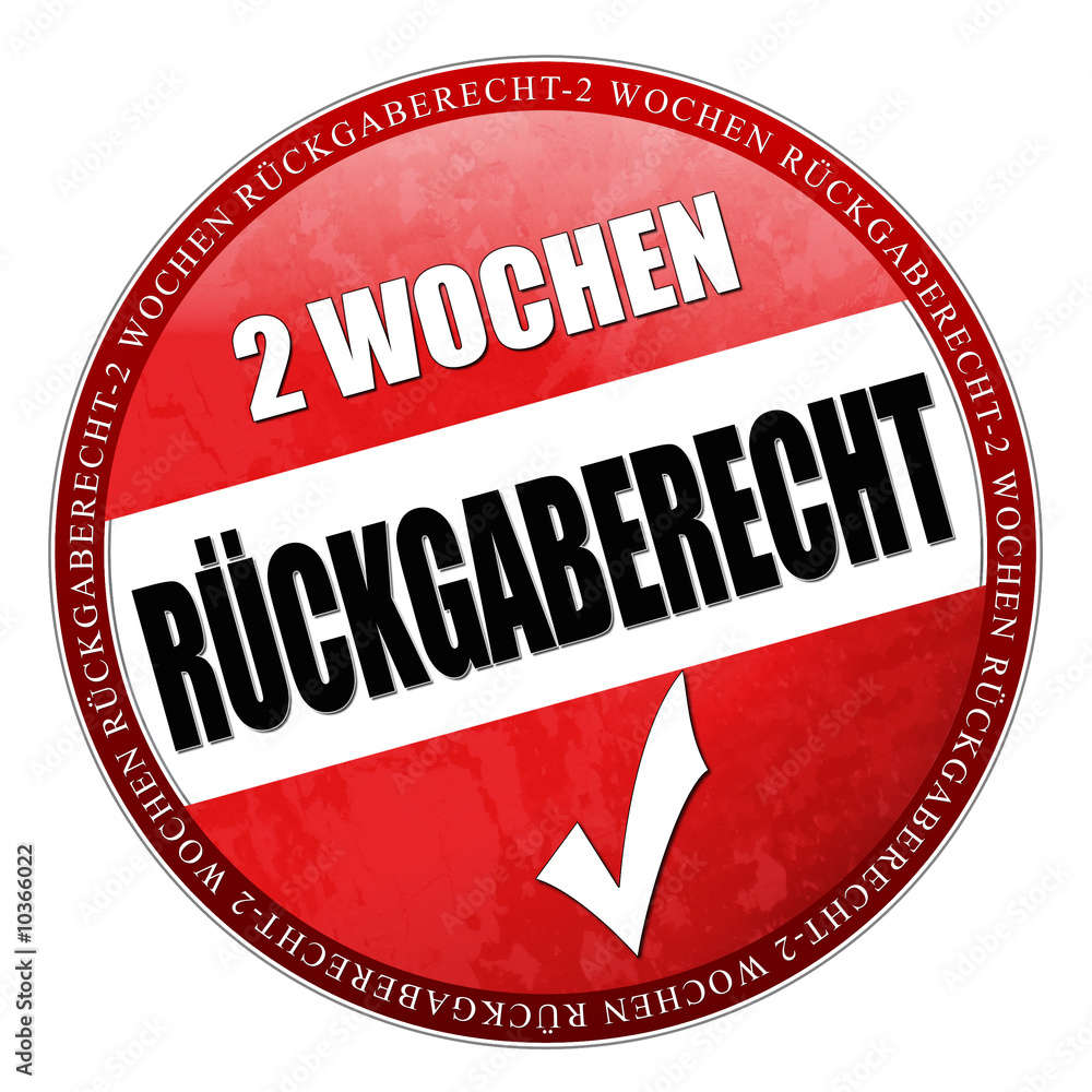 2 wochen rückgaberecht