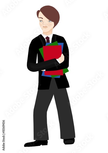 assistant avec des dossiers