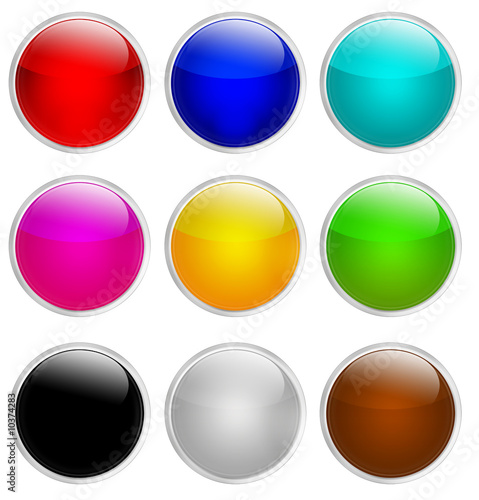 Free Download button set - GFXLoad