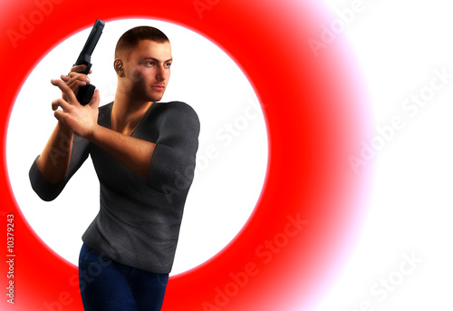Undercover Cop With Gun 10