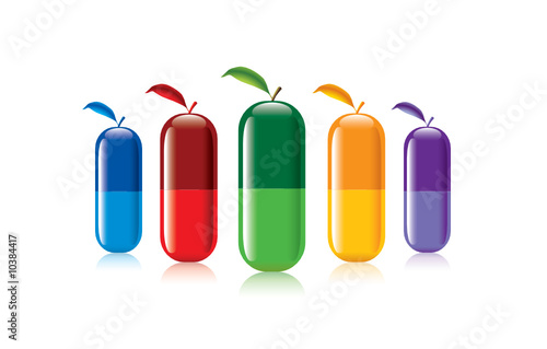 color pills