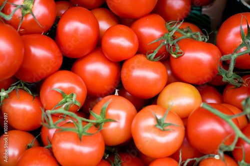 Fresh produce for sale - tomatoes