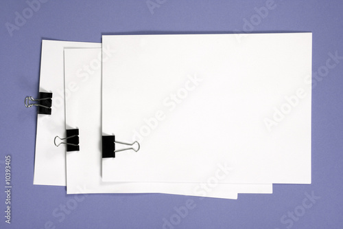 Blank Notepad isolated. Ready for your message.