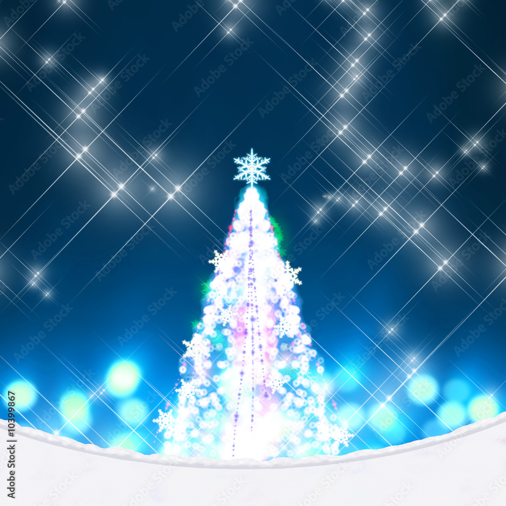 クリスマスイルミネーション Stock イラスト Adobe Stock