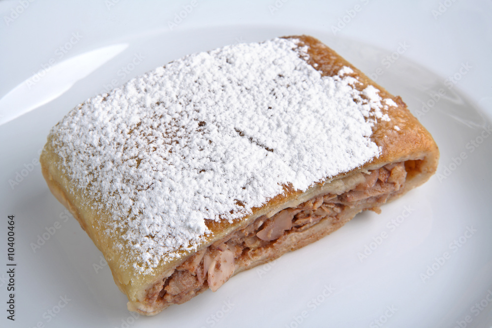 Dessert, sweet, cake, pie.