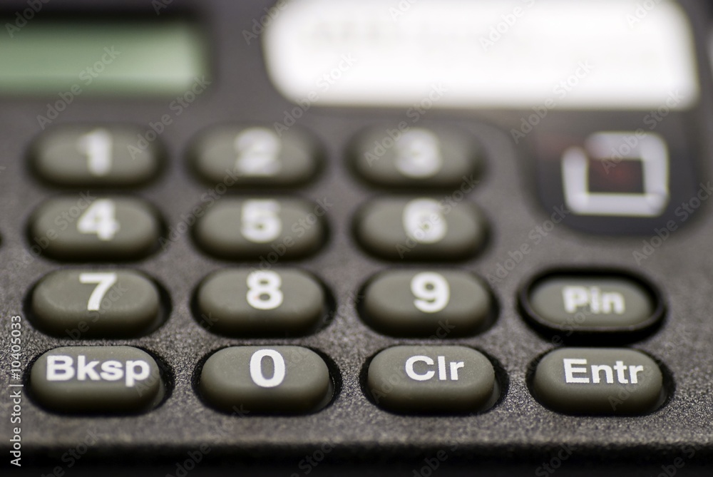 A closeup of an authentication device, taken with a macro lens. A closeup of an authentication device, taken with a macro lens.