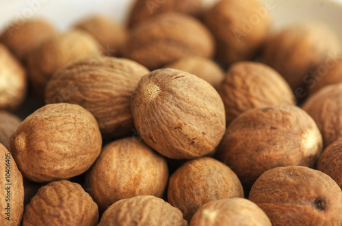 Nutmeg close-up
