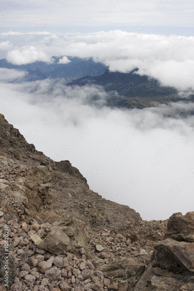 au dessus des nuages