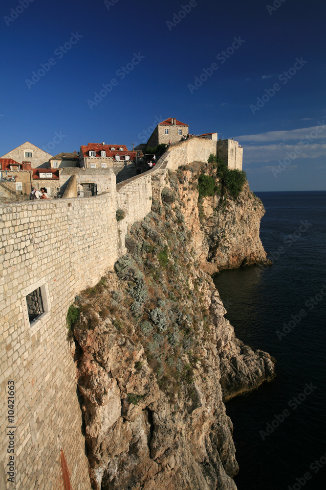 Falaise de Dubrovnik