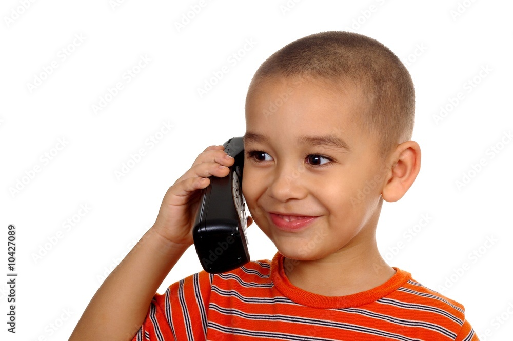 child talking on cordless phone 5 years old child talking on cordless phone 5 years old