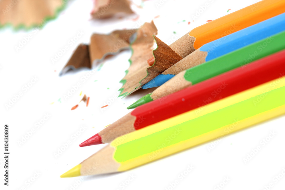 Close-up picture of sharp pencils. Close-up picture of sharp pencils.