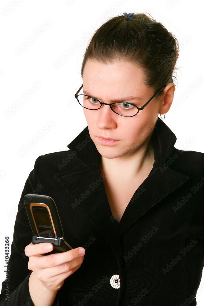 Frustrated Phone Woman Frustrated Phone Woman