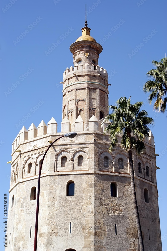 Torre del Oro en Sevilla - Andalucia - Spain