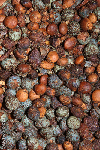 fine macro image of pepper seed spice texture